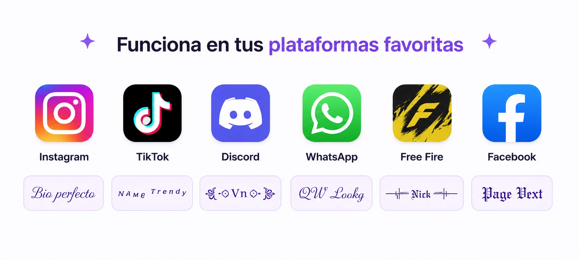 Letras bonitas compatibles con Instagram, TikTok, Discord, WhatsApp, Free Fire y Facebook